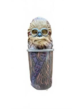 Vintage Denny's Star Wars Solo Chewbacca Plastic Cup with Lid 20oz